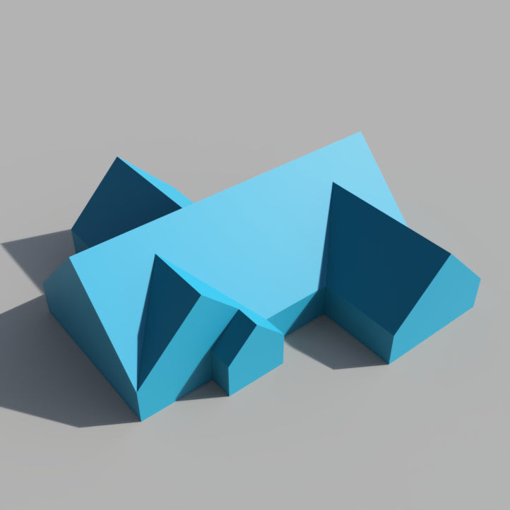 (HOM-000045-A) Solid House Model