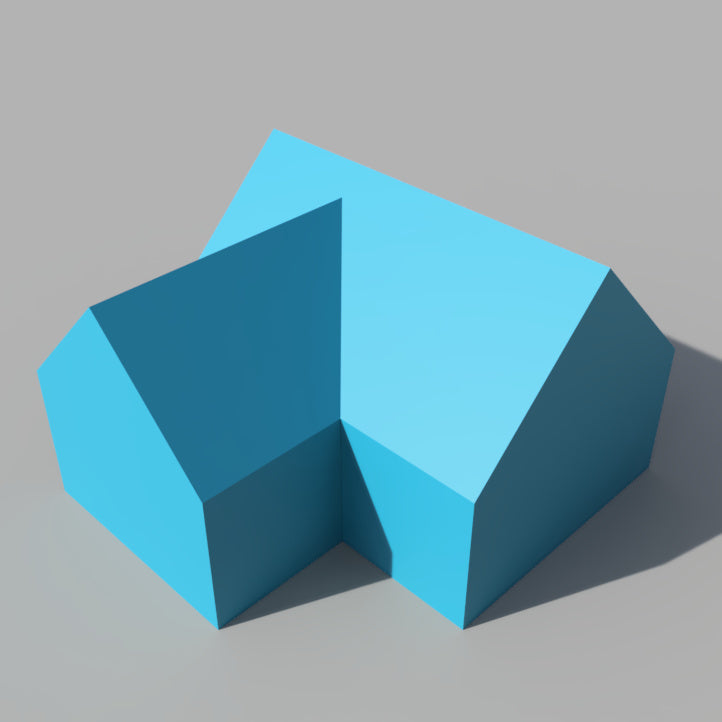 (HOM-000048-A) Solid House Model