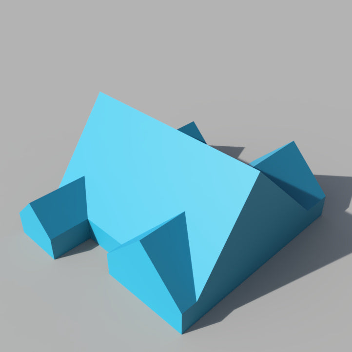 (HOM-000055-A) Solid House Model