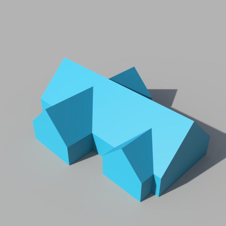 (HOM-000058 -A) Solid House Model