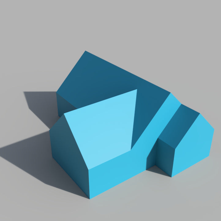 (HOM-000067-A) Solid House Model