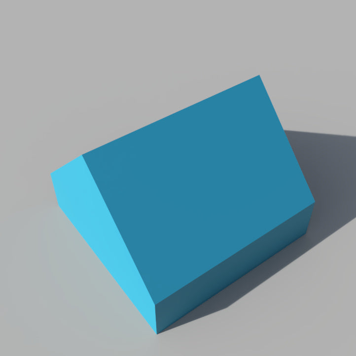 (HOM-000057-A) Solid House Model