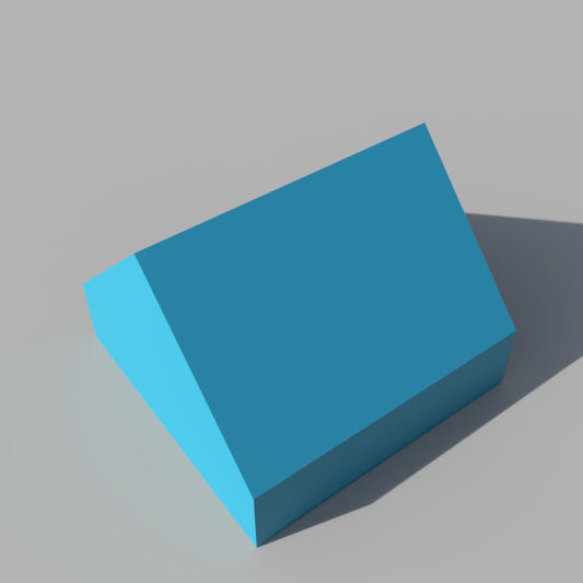 (HOM-000057-A) Solid House Model