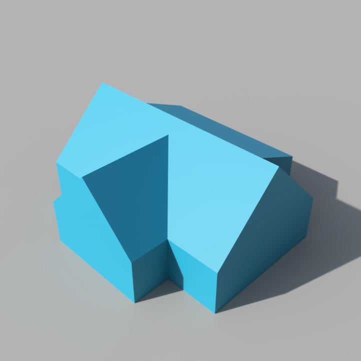 (HOM-000060-A) Solid House Model