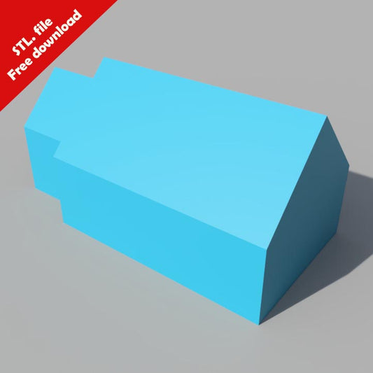 (HOM-000063-A) Solid House Model