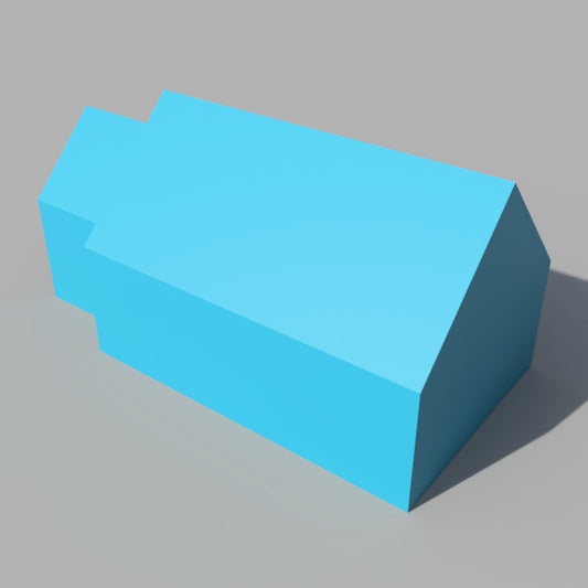 (HOM-000063-A) Solid House Model