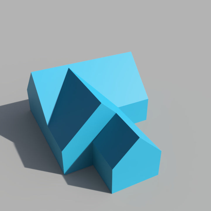 (HOM-000066-A) Solid House Model