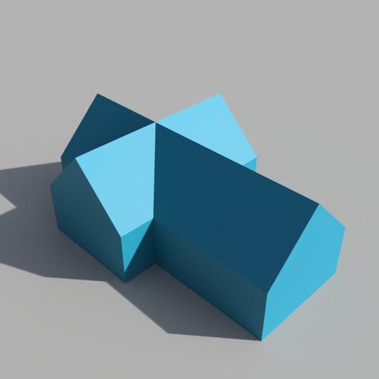 (HOM-000068-A) Solid House Model