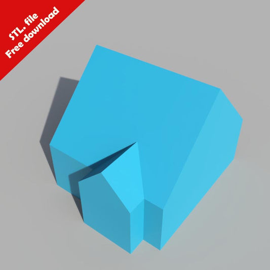 (HOM-000069-A) Solid House Model